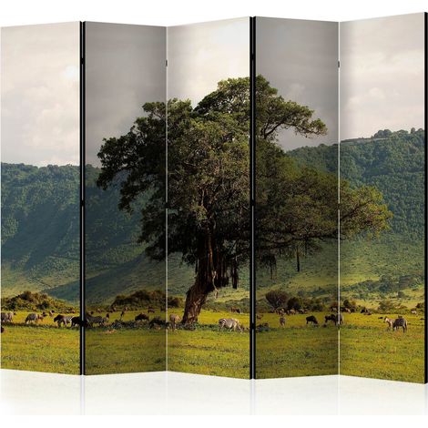 Paravento - In a crater of Ngoro ngoro II [Room Dividers] - 225x172 (1/4)