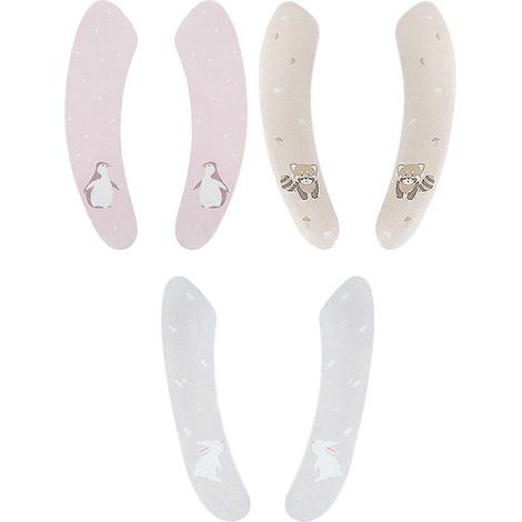 Housses de siège de toilette adhésives universelles, auto-adhésives, lot de 3 (1/5)