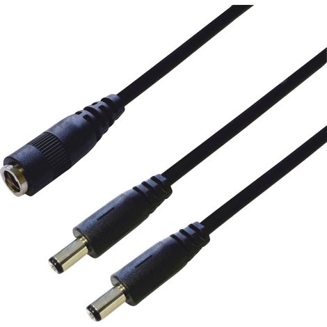 BKL Electronic 075923 DC-Verteiler Niedervolt-Stecker - DC-Kupplung 5.5 mm 2.5 mm 0.30 m 1 St. Sin (1/2)