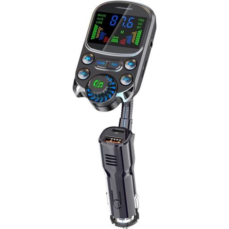 Bluetooth-MP3-Player fürs Auto, USB-Kartenladegerät, Montagehalterung, Klangregulierung (1/5)