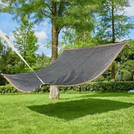 Schwarzes Anti-UV-Sonnenschutznetz 2x3m, Sonnenschutz für Garten, Balkon, Sukkulenten, Außenpool und Auto. (1/5)