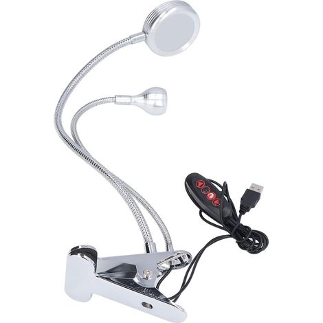 Sorandy Lampe de Table LED, à Col Cygne Double Tête Réglable 10 (1/5)