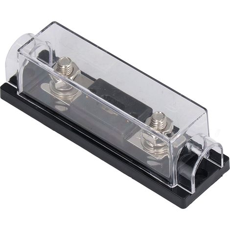 Lot de 6 fusibles ANL 60A 80A 100A 150A 250A 300A avec porte-fusible 200A pour auto bateau yacht camping-car son auto (1/5)