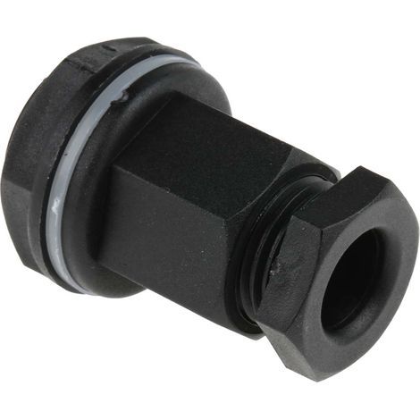 Presse-étoupe M20 en Plastique pour câble de 7mm à 10.5mm, avec contre-écrous, IP55 ( Prix pour Paquet de 5 )