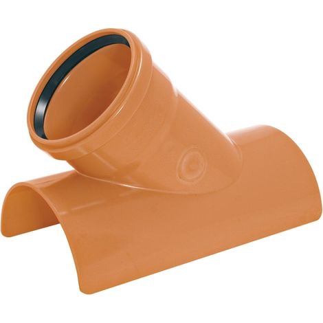 airfit Klebeabzweig 45 Grad, DN 400/160aus PVC-U