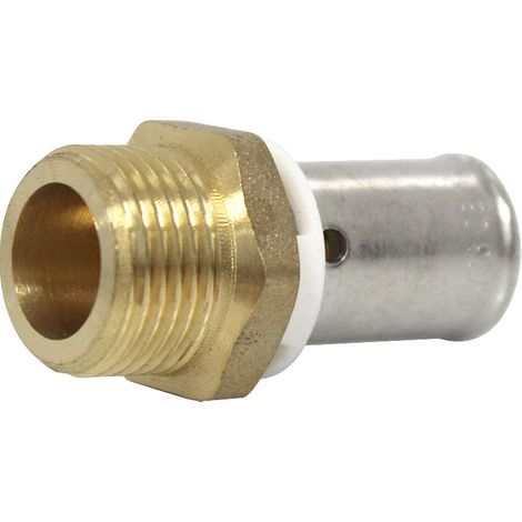 Raccord PER à sertir Ø12x1,1 - Femelle écrou Libre 3/8" (12/17) - IBP Bänninger (1/4)