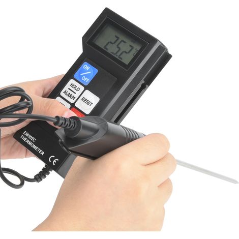 EM502C Professionelles digitales elektronisches Lebensmittelthermometer mit Sonde (1/5)