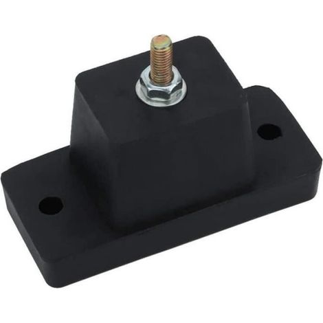 Coussin Climatiseur - TPU Haute Résistance - Réducteur Vibrations Extérieur - Pour Unité Split 1P à 5P - Noir - 11 x 5 x 8,7 cm (1/4)