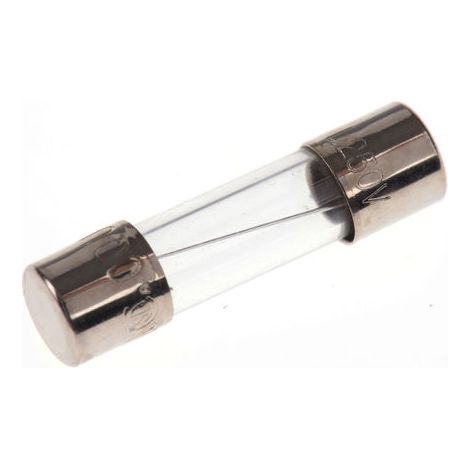 Cartouche fusible RS PRO, 8A, 5 x 20mm, Type F, 250V c.a.