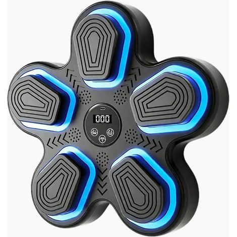 Machine de Boxe Musicale, Machine de Boxe Musicale pour Adultes, 9 Modes de Vitesse Cible, Boxe, Mur, Musique, Boxe Musicale Professionnelle, pour Adultes et Enfants avec salles de Sport et