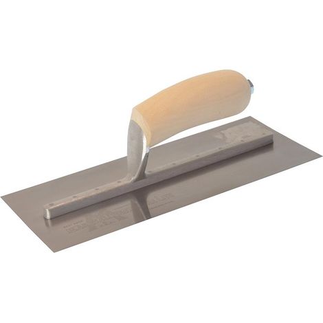 Marshalltown MXS1SS MXS1SS Plasterer's Finishing Trowel Stainless Steel Wooden Handle 11 x 4.1/2in M/TMXS1SS (1/3)