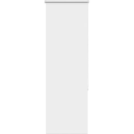 Verdunkelungsrollo Weiß 60x150cm Stoffbreite 55,7 cm Polyester