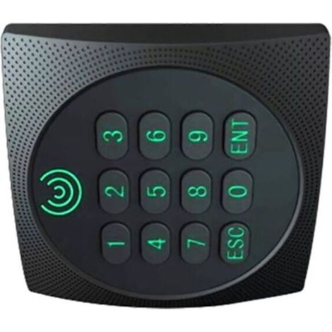 Lecteur RFID Wiegand KR602M 34/26 bits 13,56 MHz Mi pour contrôle d'accès, prend en charge la carte NFC, le mot de passe avec clavier LED