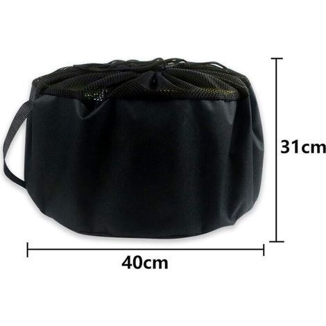 Sac de rangement pour tuyaux d'arrosage, accessoires de camping-car 16x16x12 pouces pour le rangement extérieur et intérieur, organisateur de tuyaux d'arrosage (1/3)
