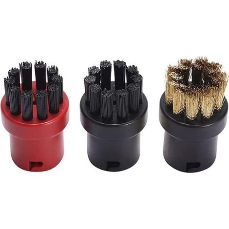 Accessoire pour Nettoyeur Vapeur Karcher Easyfix SC2 SC3 SC4 SC5 Bonnettes Microfibre Lingettes Serpillière Chiffons Brosses à Buse Ronde Pièces de Rechange (1/4)