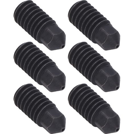 Lot de 6 buses imprimante 3D 0,2 mm en acier trempé résistant haute température pour Bambu Lab H2D (1/5)