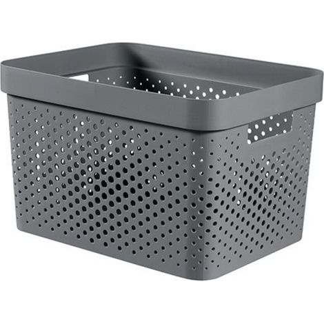 Curver Infinity 17L - durchbrochener Vorratsbehälter, grau
