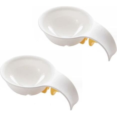 Séparateur d'oeuf,séparateur de jaune d'oeuf,avec support en silicone,outil de tamis de cuisine,fourniture de pâtisserie,pour muffin (1/4)