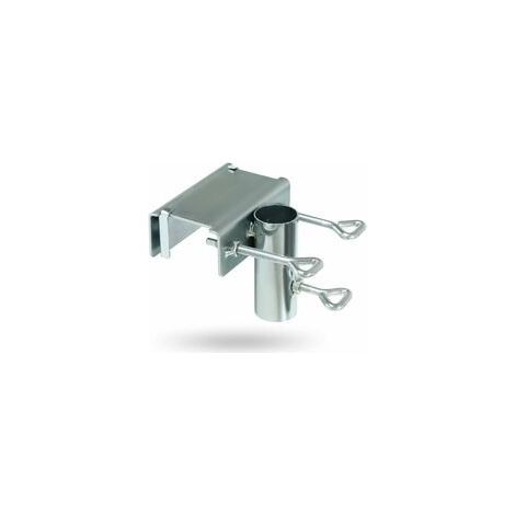 Garten-Sonnenschirmhalterung, kompakte Balkon-Sonnenschirmhalterung, ideal für Terrasse, Stuhl, Büro, Steg, Strand, Patio, Balkon, Tische, Boote, Heckklappe, 17 x 10 x 12 (1/5)