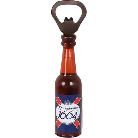 Ouvre-bouteille magnétique rétro pour bière, imitation bouteille de bière, autocollant pour réfrigérateur (1/5)