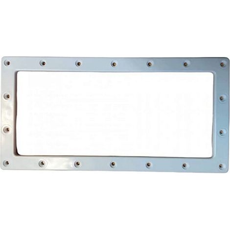 Hayward – Bride pour skimmer grande meurtrière – Compatible avec skimmer de piscine – Matière ABS – Couleur blanche