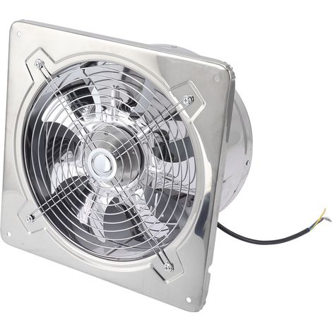 Ventilateur d'extraction multifonction en acier inoxydable pour cuisine, salle de bain, entrepôt, garage, 120 W (1/5)