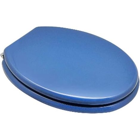 Dianhydro Copriwater Coprivaso Tavoletta Sedile WC Universale Modello Top Blu Marino