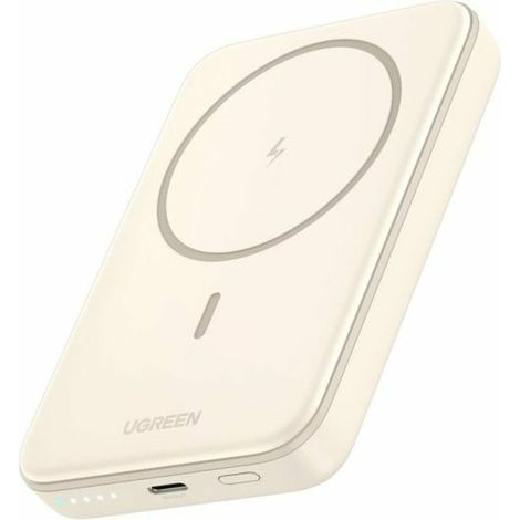 Batterie externe - UGREEN - 10,000 mAh - MagSafe - 20W - Creme (1/5)
