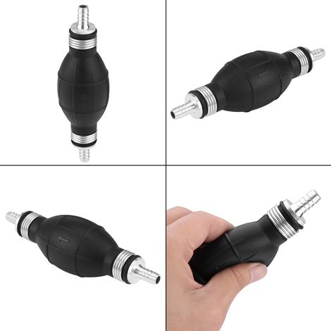 Pompe d’amorçage manuelle 12mm en caoutchouc pour transfert de carburant et aspiration, accessoire de ligne de remplissage sous vide (1/5)