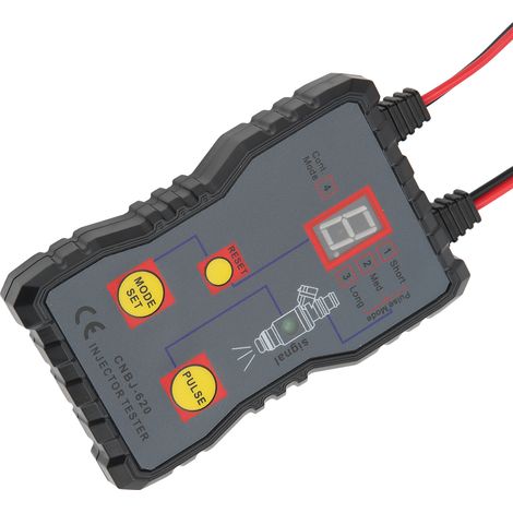 Testeur d'injecteurs essence auto 4 modes impulsion, outil diagnostic pression carburant, scanneur de système d'alimentation pour véhicule (1/5)