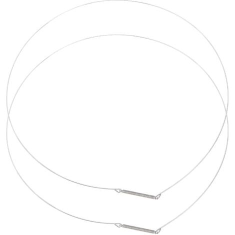 2-teiliges Set mit Federklammern für Waschmaschinentüren, Klemmring für Waschmaschinentüren, Türdichtung für Waschmaschinentüren mit einem Durchmesser von 35 cm