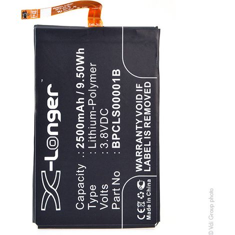 NX - Batterie téléphone, smartphone, GSM pour BlackBerry 3.8V 2500mAh - 1ICP4/59/93BPCL