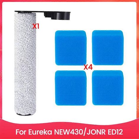5-teiliges Hauptbürsten- und Schwammset als Ersatz für Eureka NEW430/JONR ED12 Bodenreinigungsmaschine (Ersatzteile: Hauptbürste, Schwamm) (1/5)