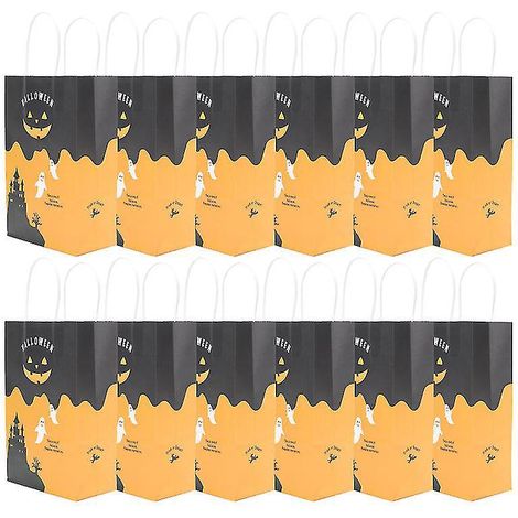 12-teiliges Set Handtaschen für Halloween-Dekorationen