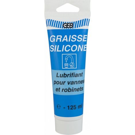 GEB – Graisse silicone translucide 125ml – Isole électriquement – Pour espaces confinés – Tube étui pratique
