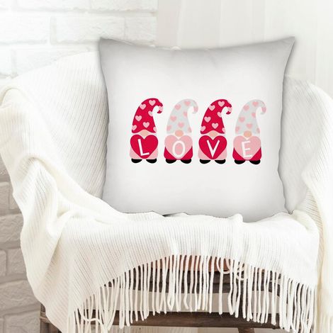 Housse de coussin carrée standard 45x45cm cachée zippée pour canapé fauteuil lit chaise décoratif de ferme (1/5)