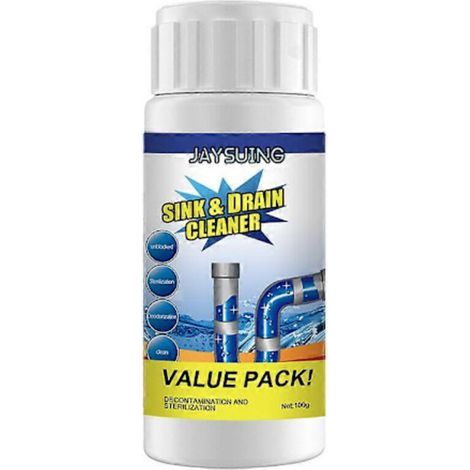 Lot de 1 à 3 nettoyants puissants pour éviers et canalisations Wild Tornado - Déboucheur et nettoyant très efficace (1/4)
