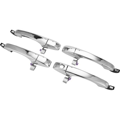 4-teiliger Türgriffsatz außen 5065800AG, Ersatz für Dodge Magnum Charger, schwarze Türgriffe, Türverkleidungssatz (1/5)