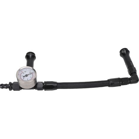 Depisuta Kraftstoffleitung mit Manometer, Doppelversorgung, Optimale professionelle Kraftstoffversorgung für 4150 Basiskohlenhydrate, ABS + Metall (AN8). (1/5)