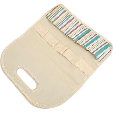 Sac de rangement multifonctionnel grande capacité pour le camping et le jardin, contenant une plaque en PE. (1/5)