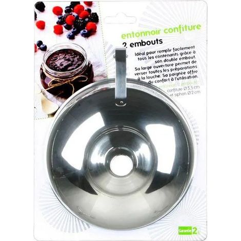 embudo fusion funnel with 2 tips mango ergonómico puntas intercambiables