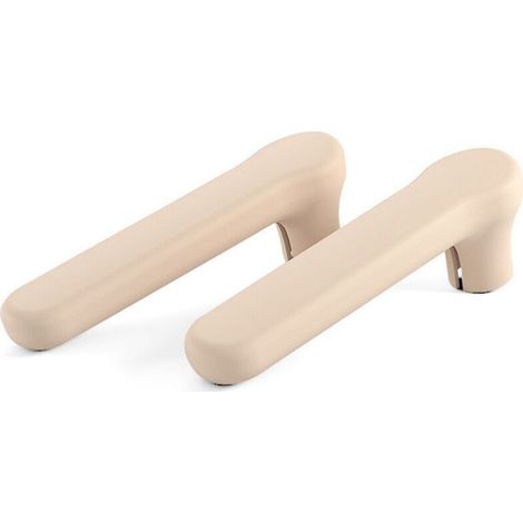 Lot de 2 housses de poignée de porte en silicone antistatique pour poignées de porte carrées et plates (1/4)
