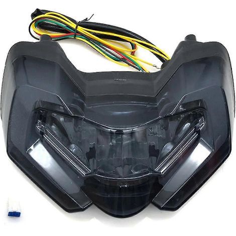 LED-Rücklicht mit Blinkfunktion für V4s V4 1100 2021-2023 und 950 Motorräder (schwarz)