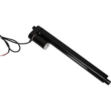 Vérin électrique 1000N Noir Course 300mm IP65 Actionneur Linéaire pour Fauteuil Massant 24V avec Télécommande (1/5)
