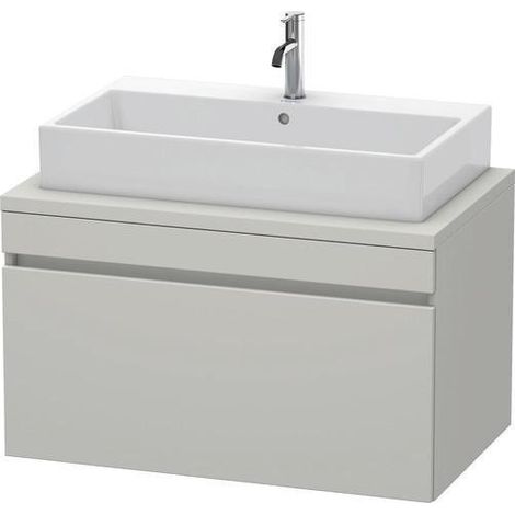Meuble de sous-console DURASTYLE 512x900x548mm chêne noir / blanc mat