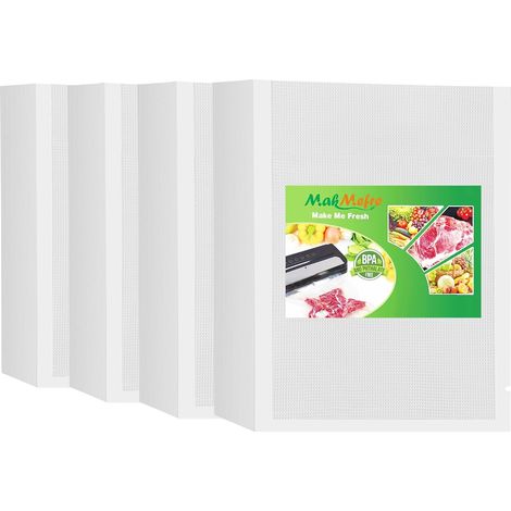 400 Unité 20x30cm Sac Pour Machine Sous Vide,Sac Sous Congelation Vide Alimentaire sans BPA (1/5)