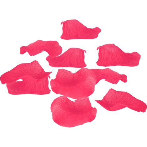 8 Sacs 120 Pétales Artificiels Non Tissés Fausses Pétales Rouges Rose Décoration Mariage Fête Famille (1/5)