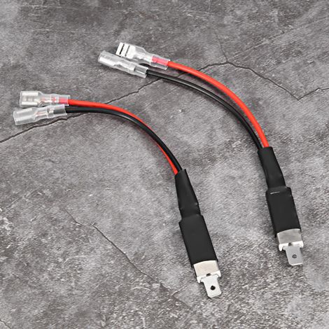 2x H1 LED-Kabelverbinder, einfacher Umrüstadapter, Verdrahtungshalterung für LED-Scheinwerferlampen (1/5)