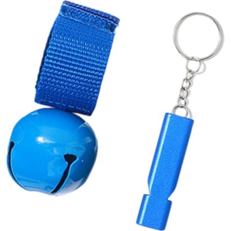 Campanellini per orsi da appendere, accessorio da trekking - Blu