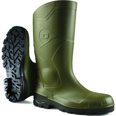 Bottes DUNLOP Devon sécurité intégrale vert/noir - T39 - H142611.39